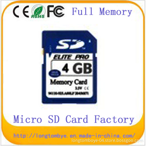 Real Memory 4GB SD Card Camera Storage Card